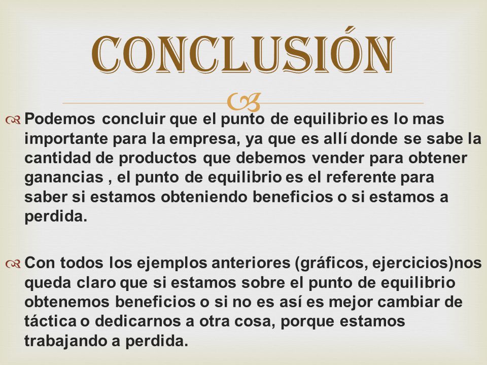 Conclusión
