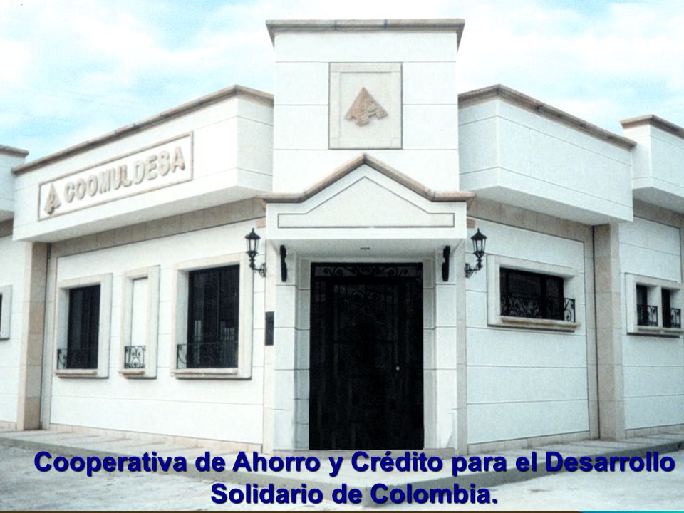 Cooperativa de Ahorro y Crédito para el Desarrollo Solidario de Colombia.