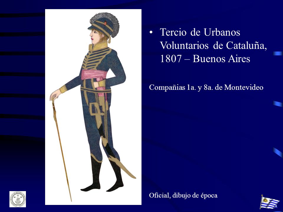 Tercio de Urbanos Voluntarios de Cataluña, 1807 – Buenos Aires