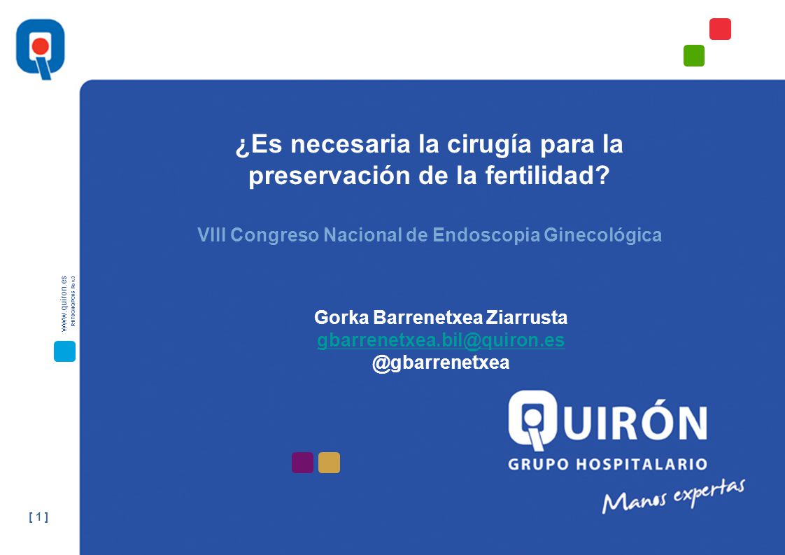 ¿Es necesaria la cirugía para la preservación de la fertilidad