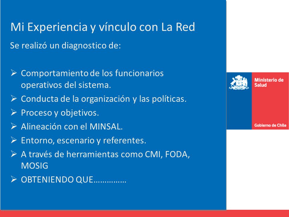 Mi Experiencia y vínculo con La Red