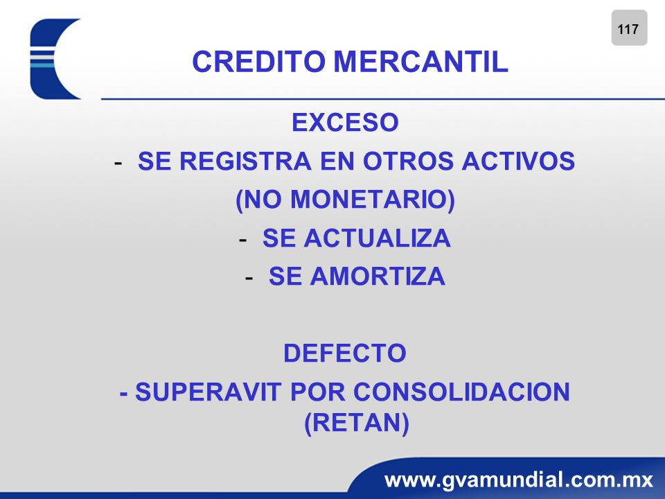 SE REGISTRA EN OTROS ACTIVOS - SUPERAVIT POR CONSOLIDACION (RETAN)
