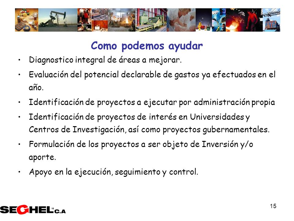 Como podemos ayudar Diagnostico integral de áreas a mejorar.