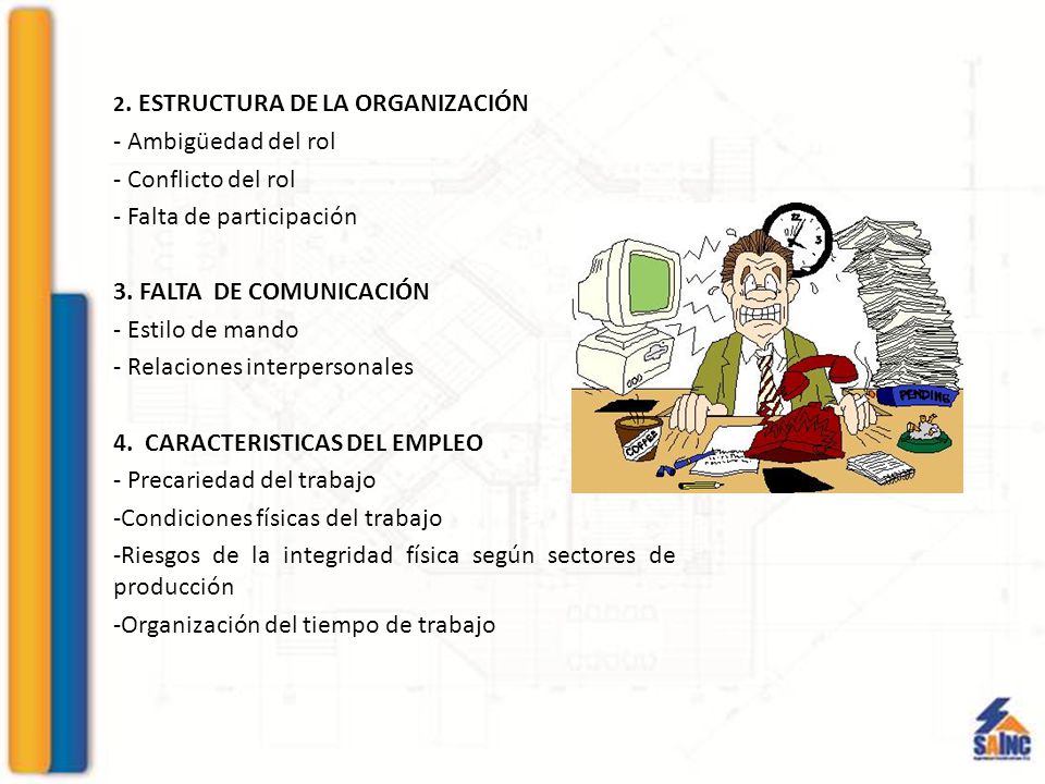 - Falta de participación 3. FALTA DE COMUNICACIÓN - Estilo de mando