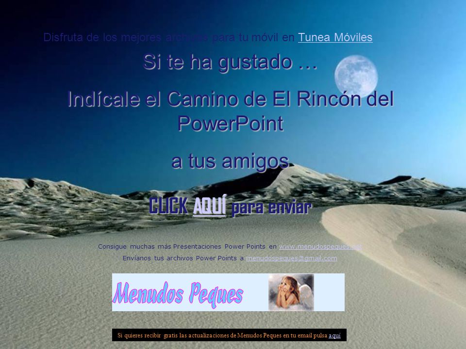 Indícale el Camino de El Rincón del PowerPoint a tus amigos