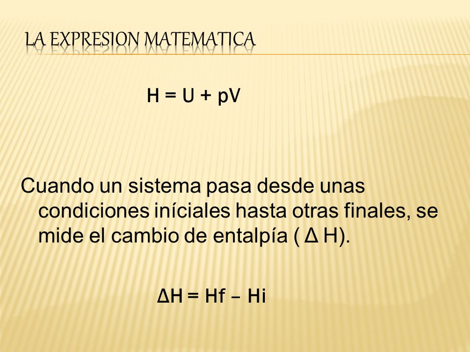 LA EXPRESION MATEMATICA