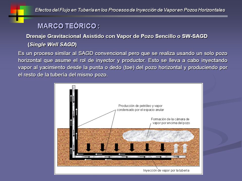 Efectos del Flujo en Tubería en los Procesos de Inyección de Vapor en Pozos Horizontales