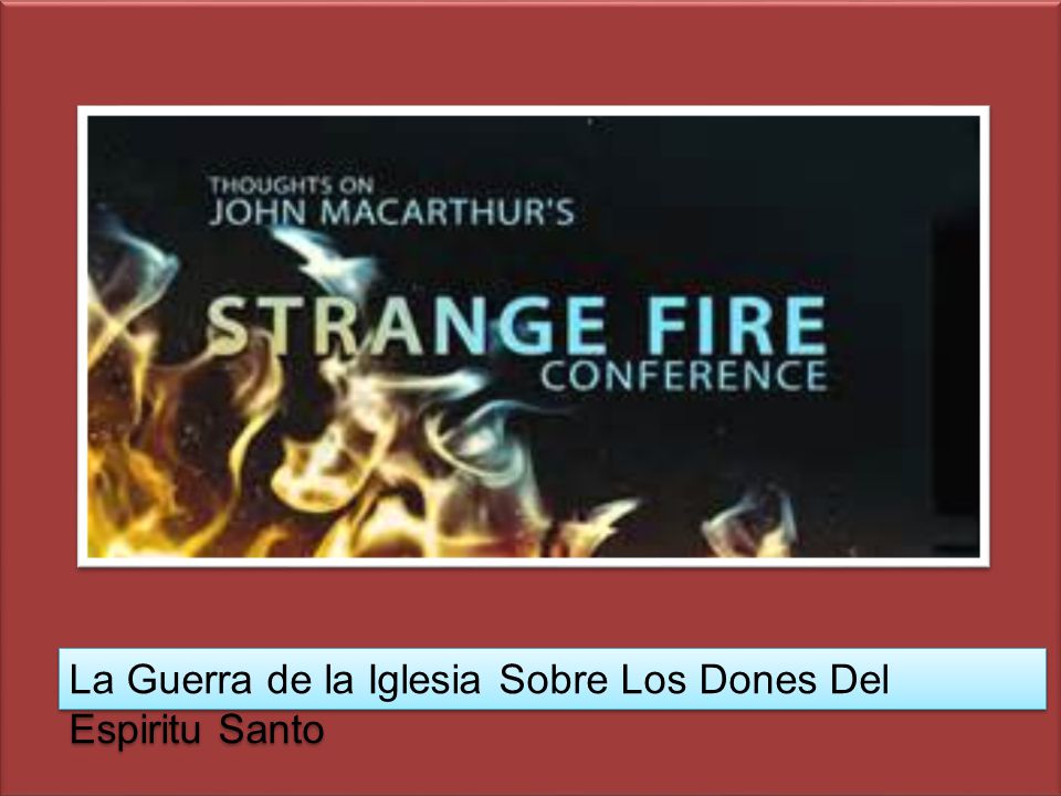 La Guerra de la Iglesia Sobre Los Dones Del Espiritu Santo
