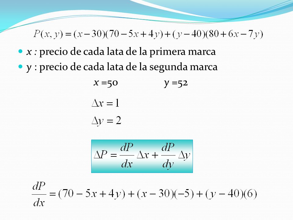 x : precio de cada lata de la primera marca