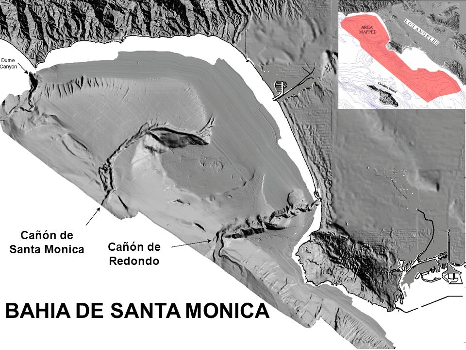 Cañón de Santa Monica Cañón de Redondo BAHIA DE SANTA MONICA