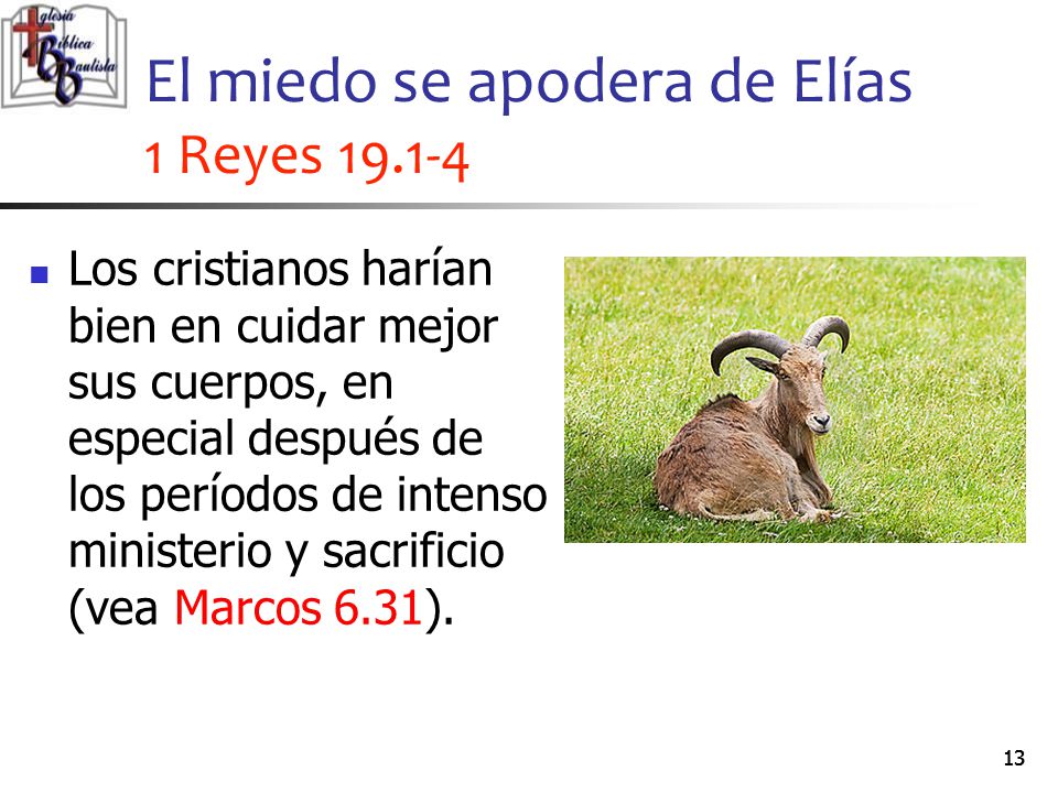 El miedo se apodera de Elías 1 Reyes