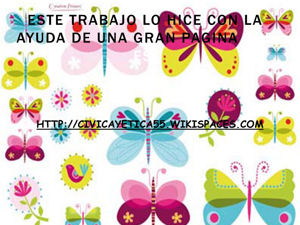 ESTE TRABAJO LO HICE CON LA AYUDA DE UNA GRAN PAGINA QUE ES: