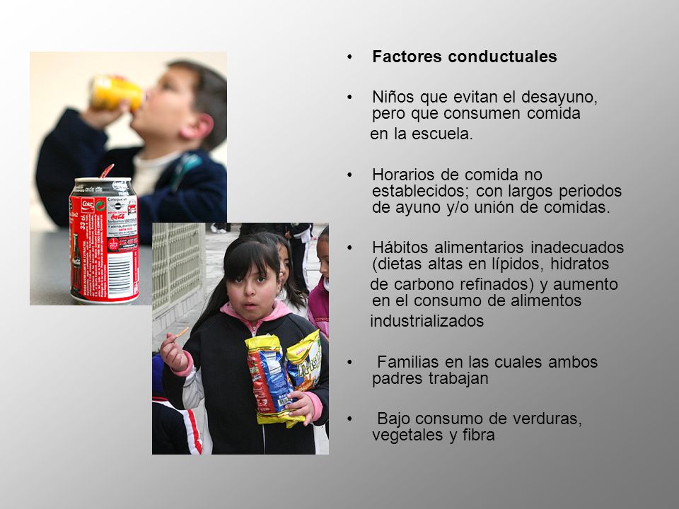 Factores conductuales