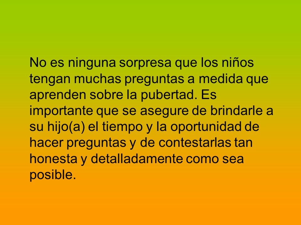 No es ninguna sorpresa que los niños tengan muchas preguntas a medida que aprenden sobre la pubertad.
