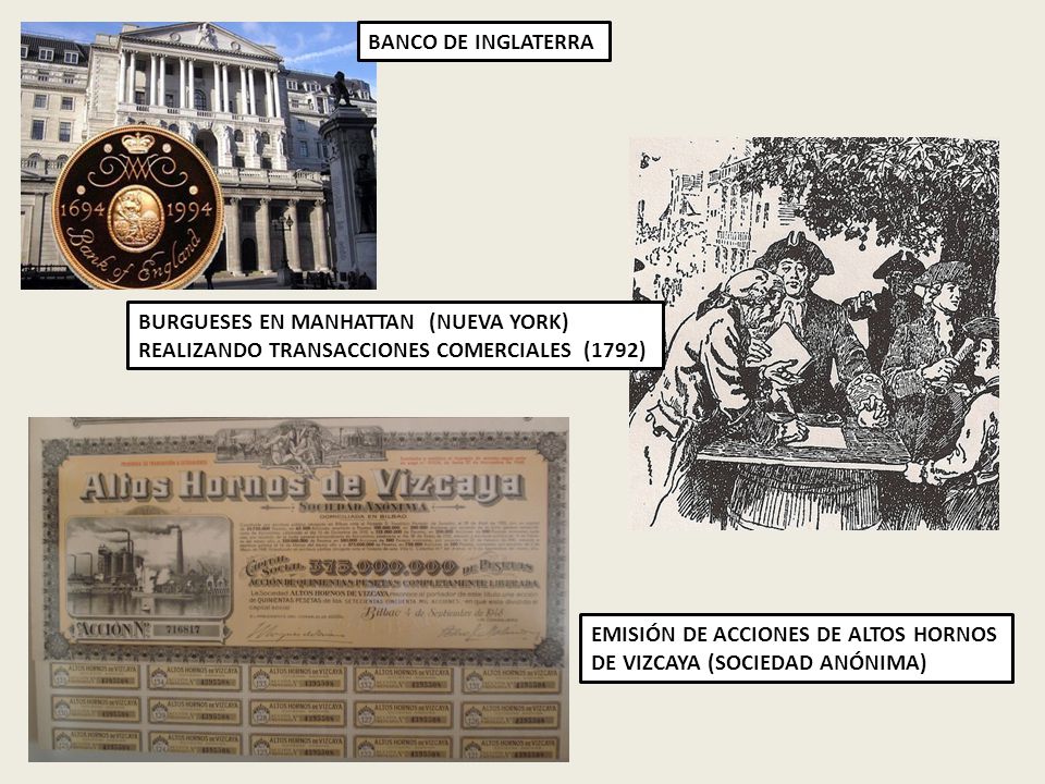 BANCO DE INGLATERRA BURGUESES EN MANHATTAN (NUEVA YORK) REALIZANDO TRANSACCIONES COMERCIALES (1792)