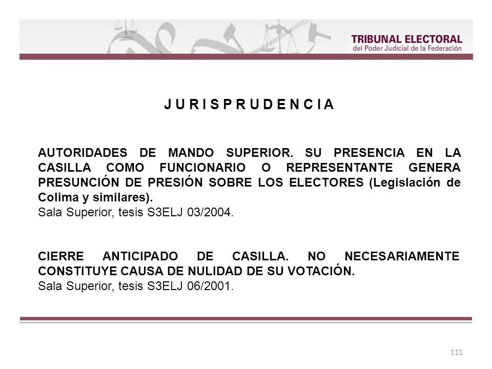 J U R I S P R U D E N C I A