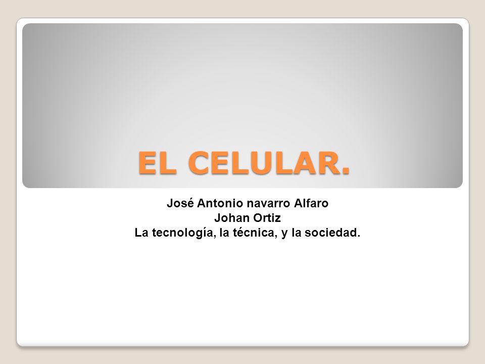 José Antonio navarro Alfaro La tecnología, la técnica, y la sociedad.