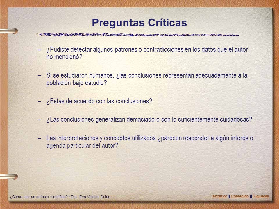 Preguntas Críticas ¿Pudiste detectar algunos patrones o contradicciones en los datos que el autor no mencionó