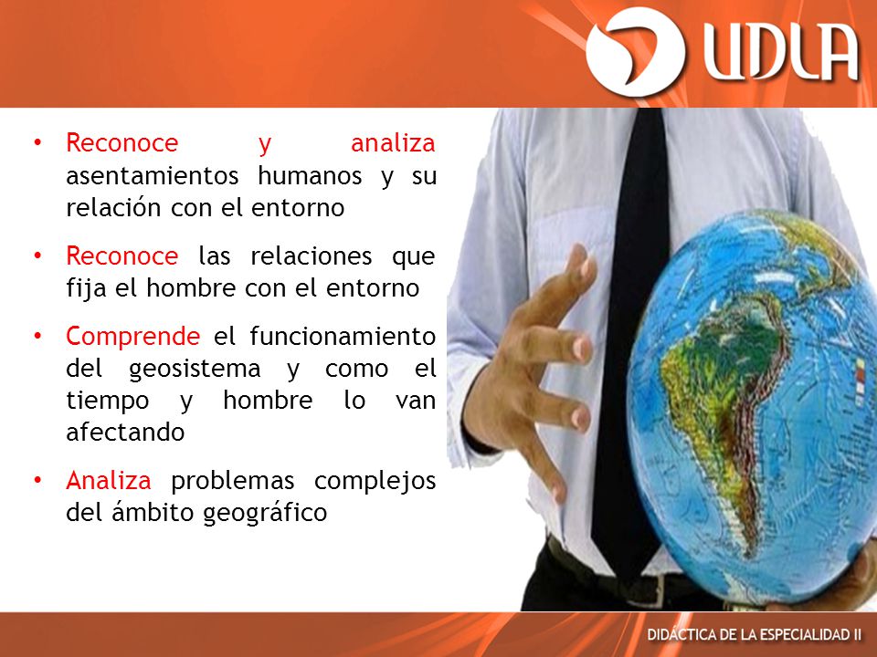 Reconoce y analiza asentamientos humanos y su relación con el entorno