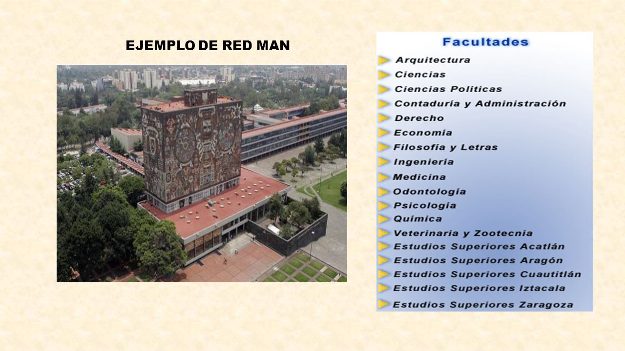 EJEMPLO DE RED MAN