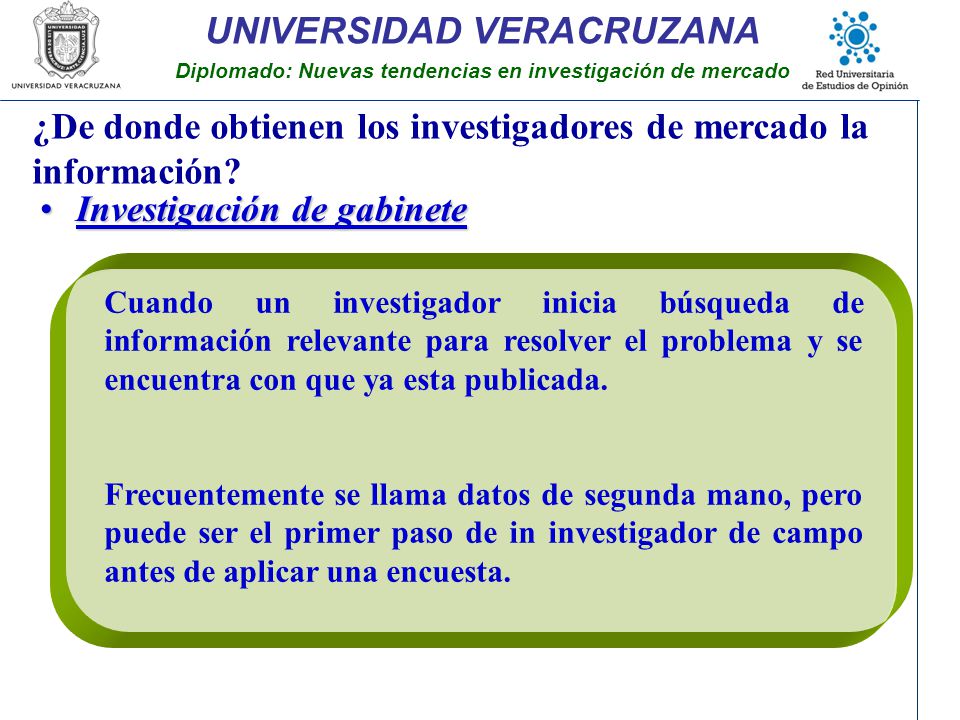 ¿De donde obtienen los investigadores de mercado la información
