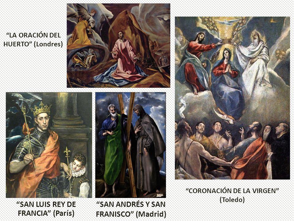 SAN LUIS REY DE FRANCIA (París) SAN ANDRÉS Y SAN FRANISCO (Madrid)