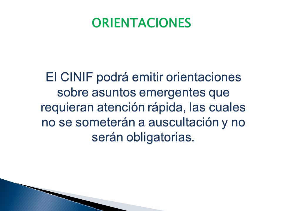 ORIENTACIONES