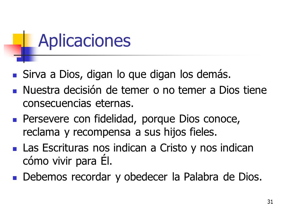 Aplicaciones Sirva a Dios, digan lo que digan los demás.