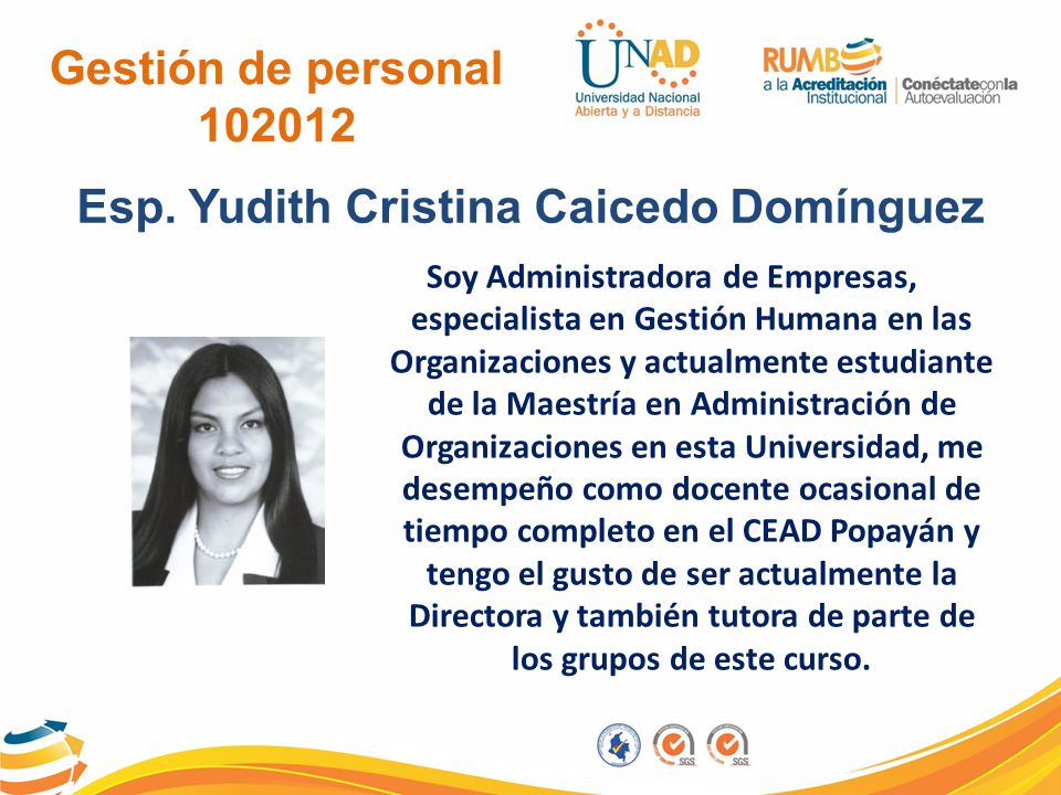 Esp. Yudith Cristina Caicedo Domínguez