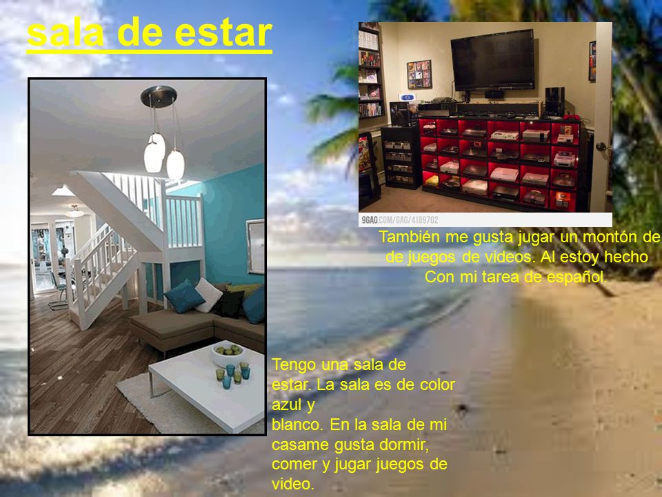 sala de estar También me gusta jugar un montón de