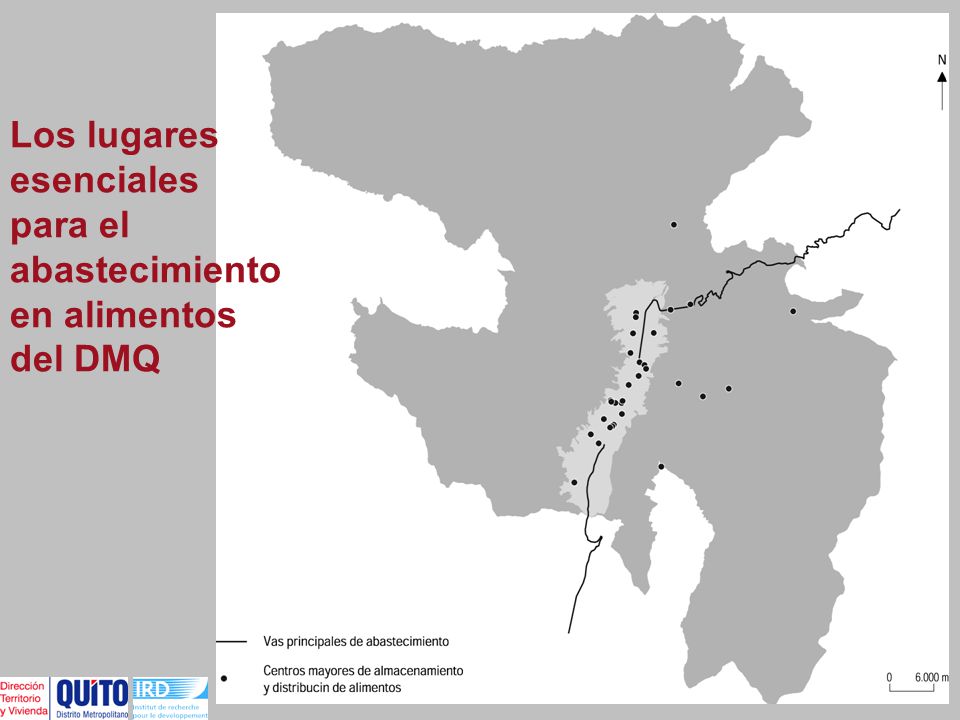 Los lugares esenciales para el abastecimiento en alimentos del DMQ