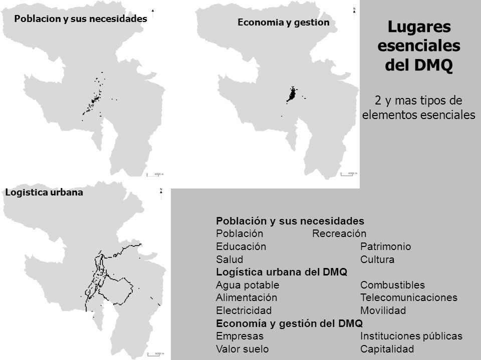 2 y mas tipos de elementos esenciales