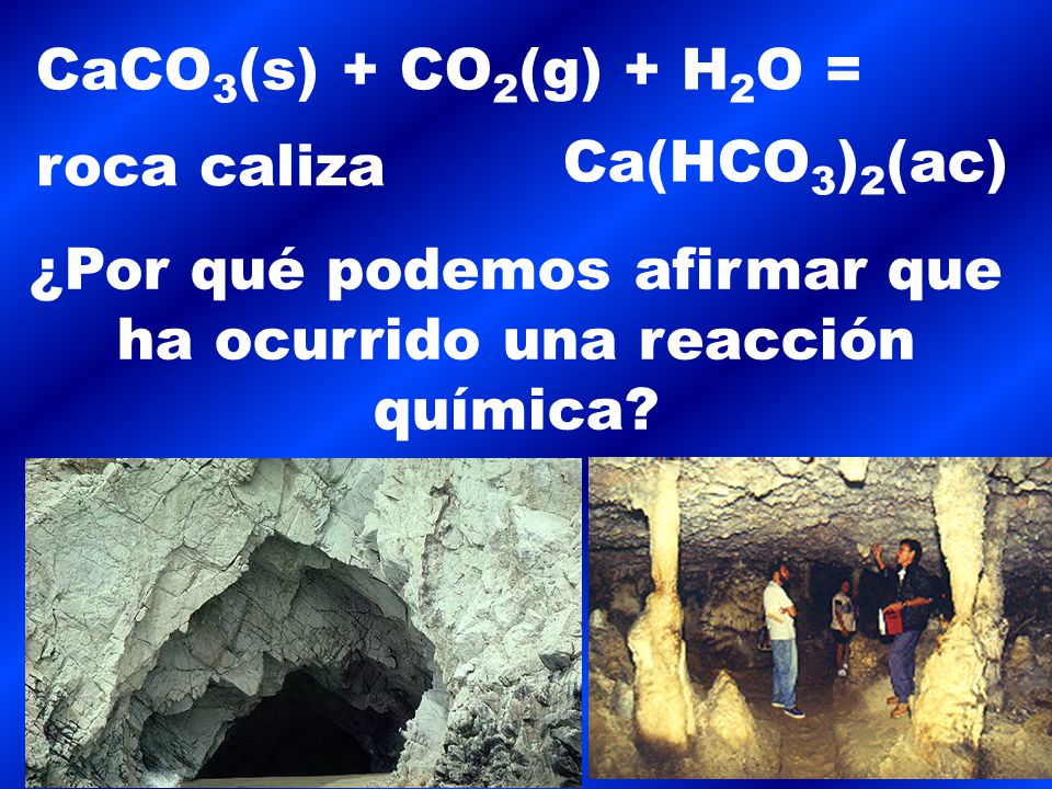 ¿Por qué podemos afirmar que ha ocurrido una reacción química