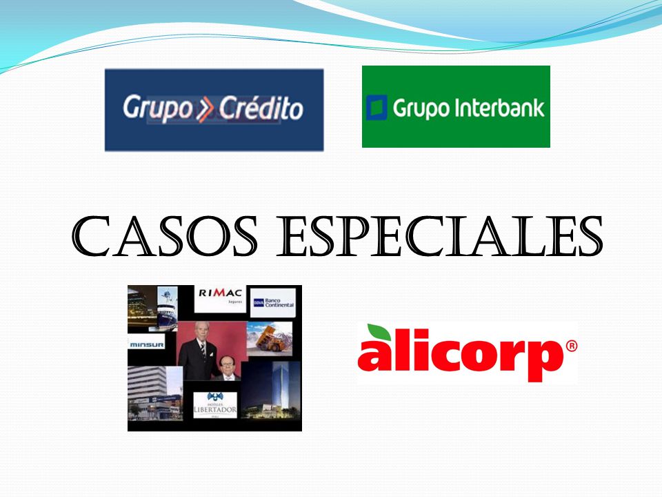 CASOS ESPECIALES