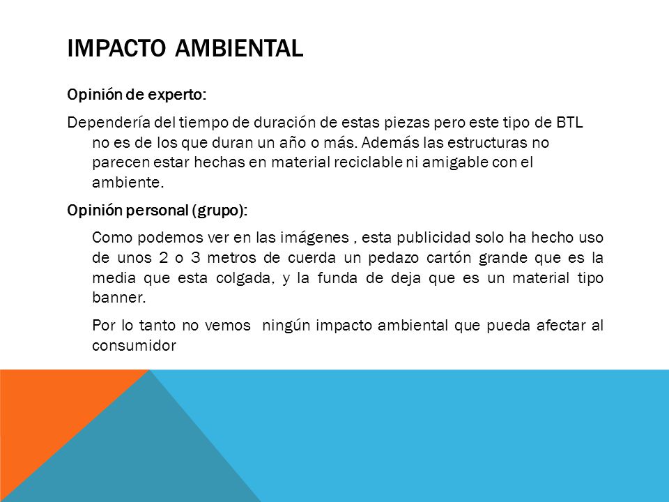 Impacto ambiental
