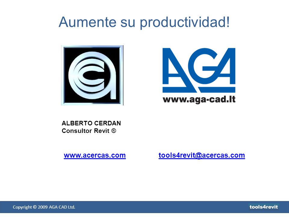 Aumente su productividad!
