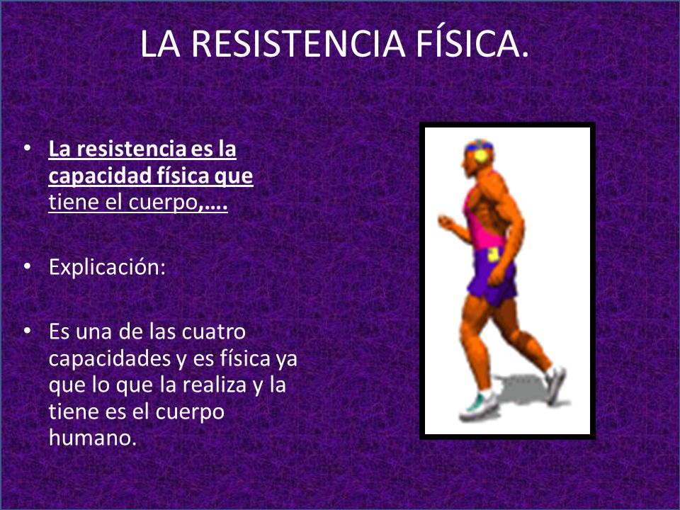 LAS CAPACIDADES FÍSICAS - ppt video online descargar