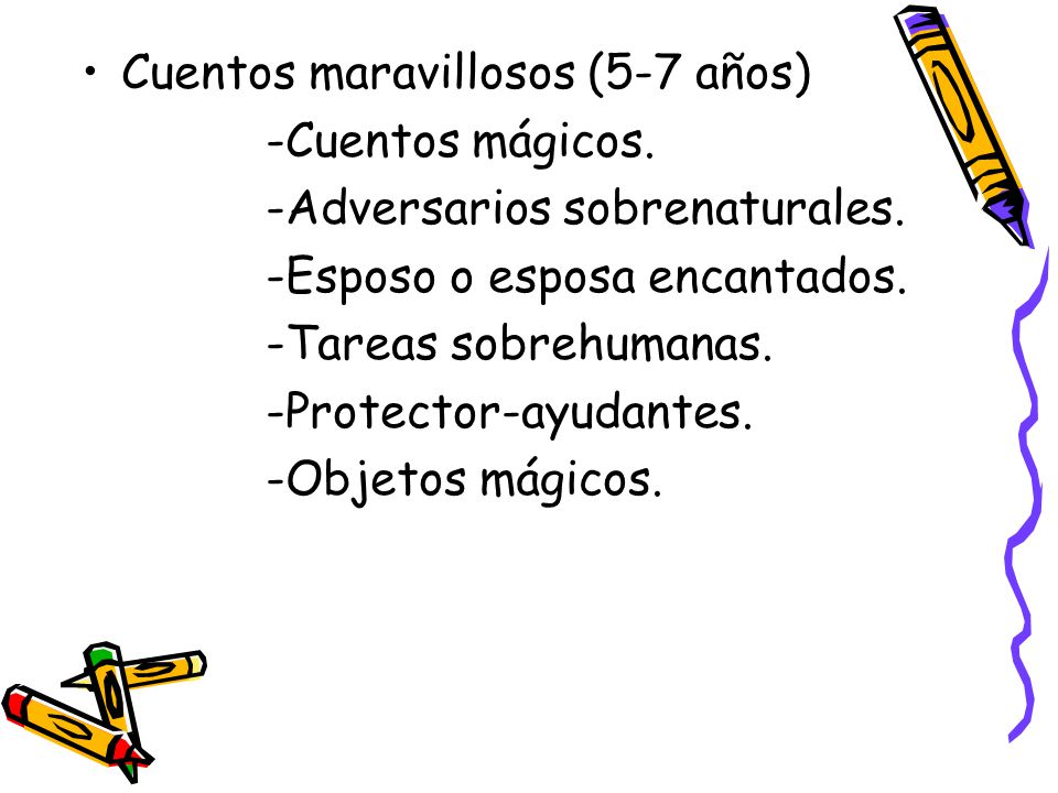 Cuentos maravillosos (5-7 años)