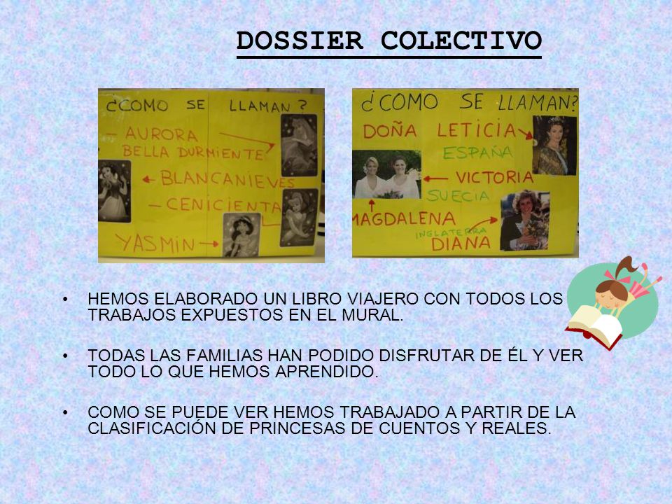 DOSSIER COLECTIVO HEMOS ELABORADO UN LIBRO VIAJERO CON TODOS LOS TRABAJOS EXPUESTOS EN EL MURAL.