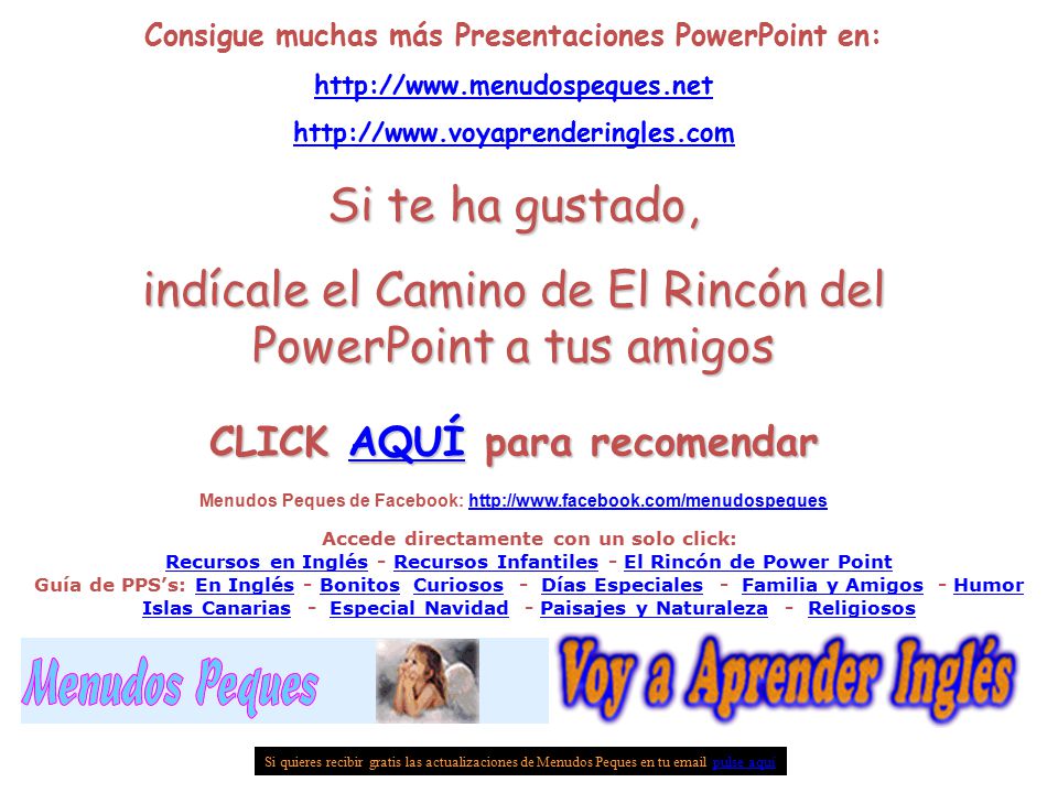 indícale el Camino de El Rincón del PowerPoint a tus amigos