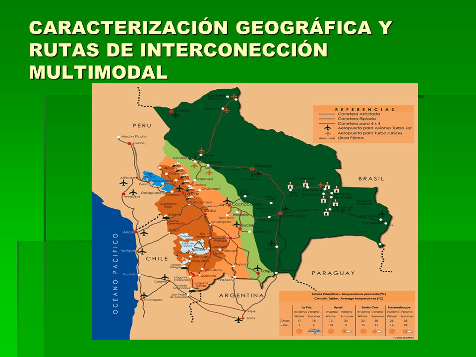 CARACTERIZACIÓN GEOGRÁFICA Y RUTAS DE INTERCONECCIÓN MULTIMODAL