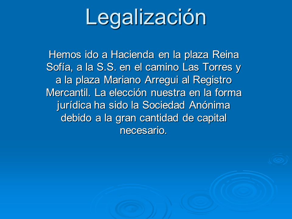 Hemos ido a Hacienda en la plaza Reina Sofía, a la S. S