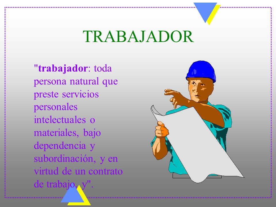 TRABAJADOR