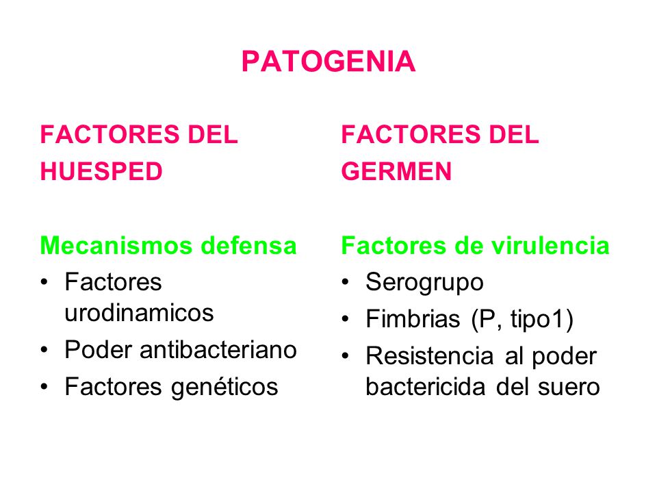 PATOGENIA FACTORES DEL HUESPED Mecanismos defensa
