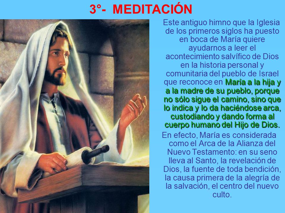 3°- MEDITACIÓN