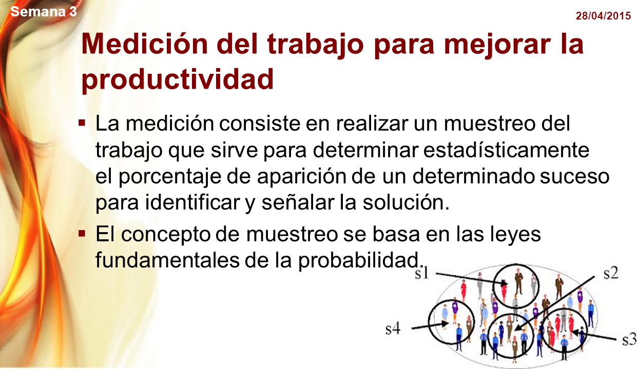 Medición del trabajo para mejorar la productividad