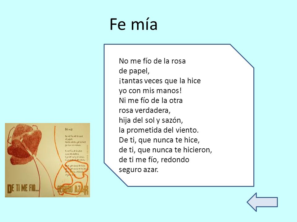 Fe mía No me fío de la rosa de papel, ¡tantas veces que la hice