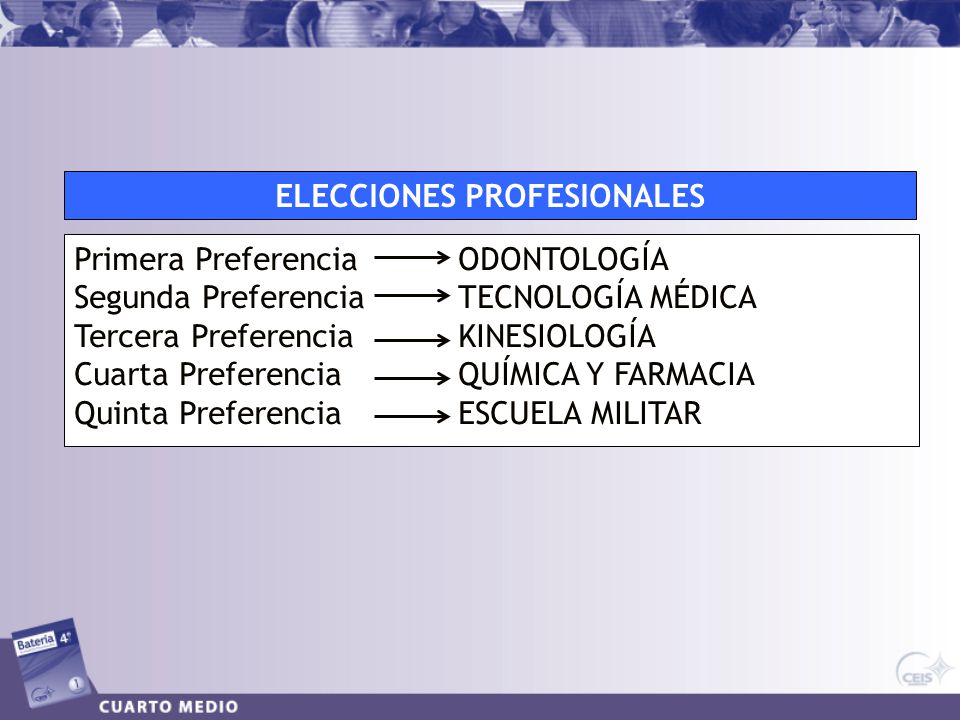ELECCIONES PROFESIONALES