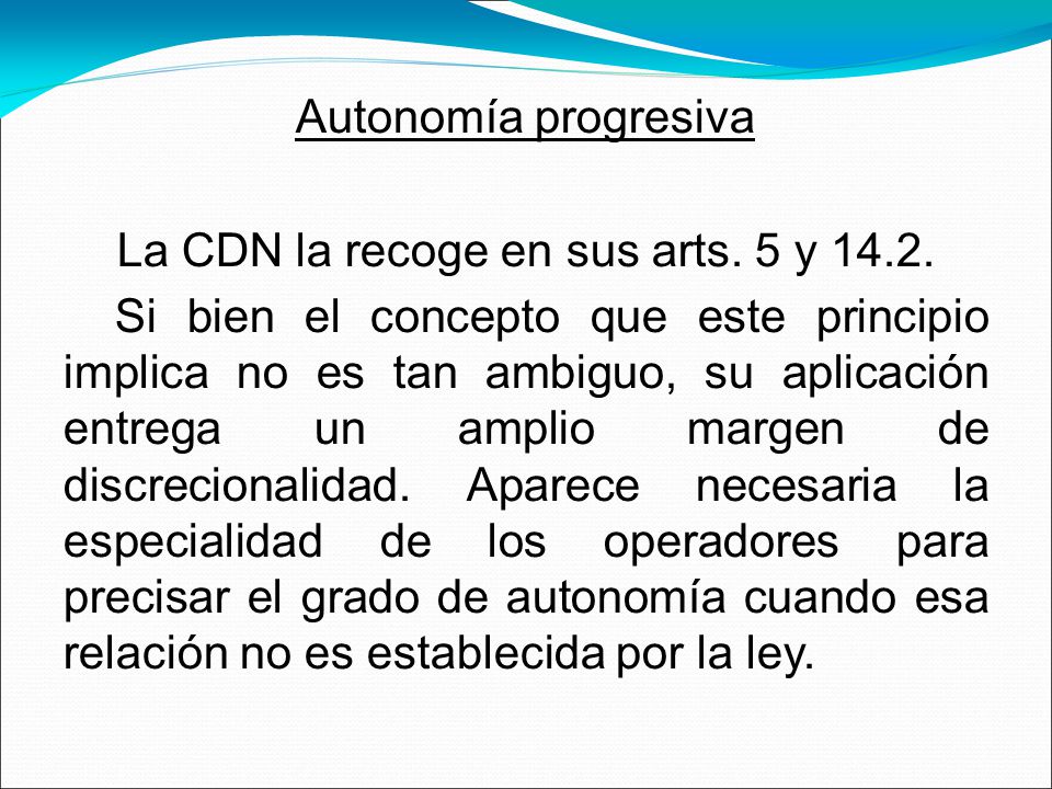 La CDN la recoge en sus arts. 5 y 14.2.