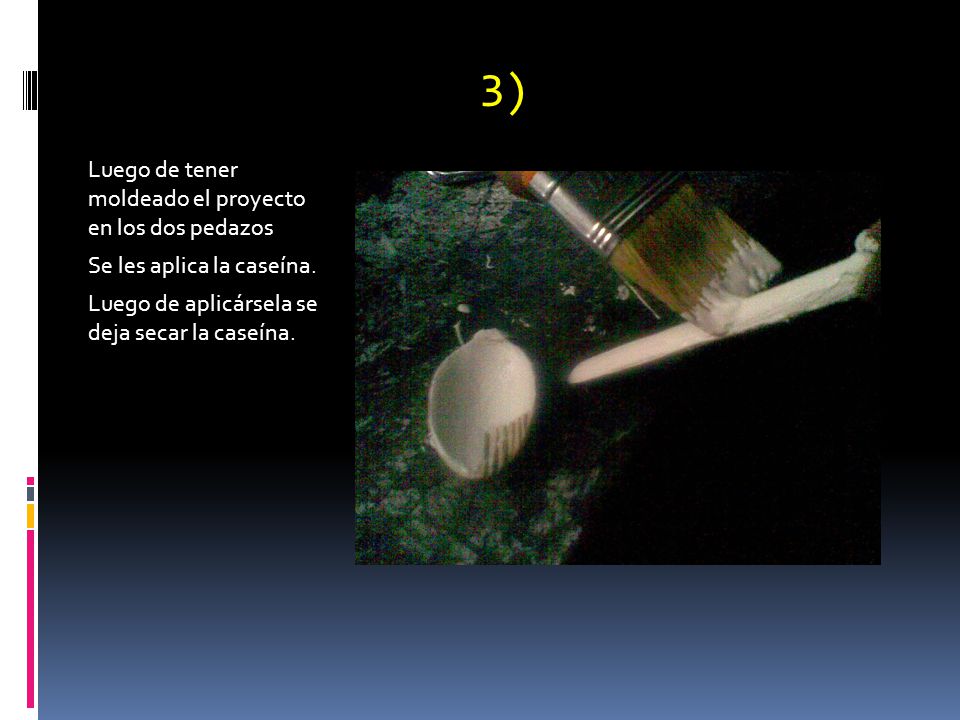 3) Luego de tener moldeado el proyecto en los dos pedazos